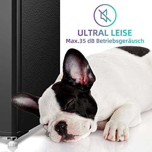 CHiQ Mini Bar Kühlschrank 46 L,Mini Kühlschrank mit Tiefkühlfach,49,6 x 47,4 x 44,7 cm (HxBxT),F Energieverbrauch 100… – Bild 4