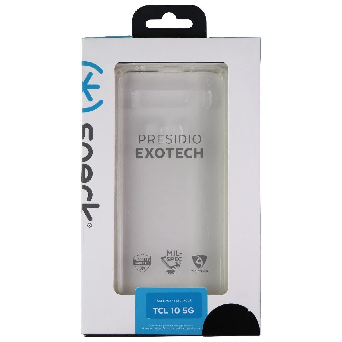 Speck Products Presidio Exotech TCL 10 Case (5G), Clear