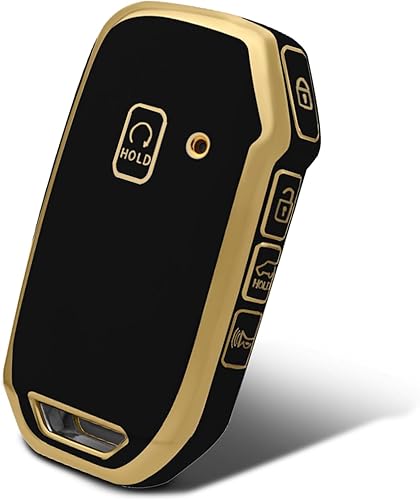 WORCAS Funda para llavero KIA de 5 botones, funda de TPU suave de alta calidad compatible con KIA CEED CERATO Forte NIRO SELTOS Sorento Soul