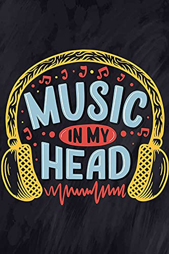 Yellow Alley Musical Poster|Music in My Head|Wall Poster|Room D�cor|Unframed Wall Poster|Poster for Restaurant, Lounge, Activity Room|Decorative Wall Poster|High Resolution 300 GSM Thick Paper Poster