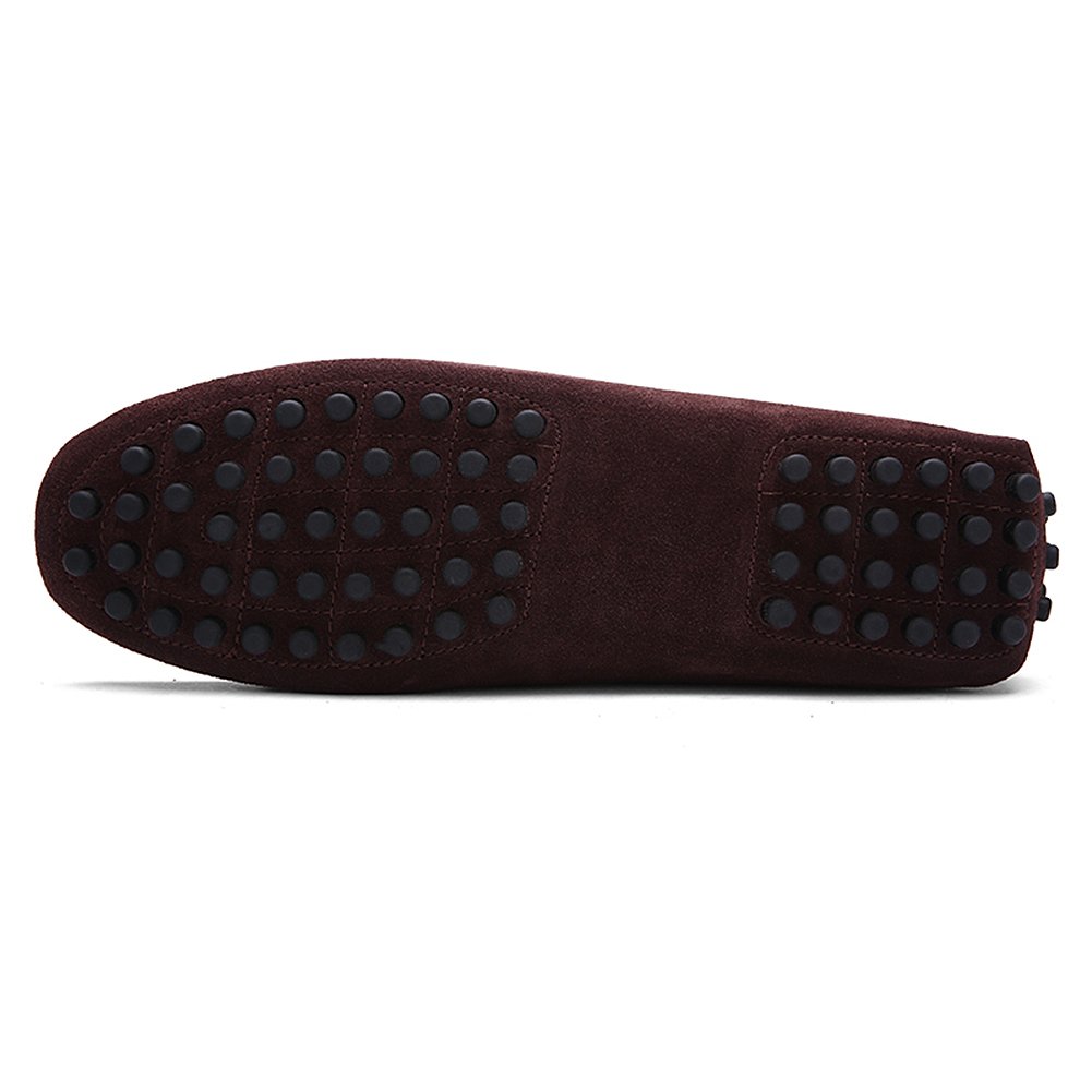 Herren Weich Wildleder Fahrschuhe Halbschuhe Handgefertigt Moccasin Slippers Große Größe