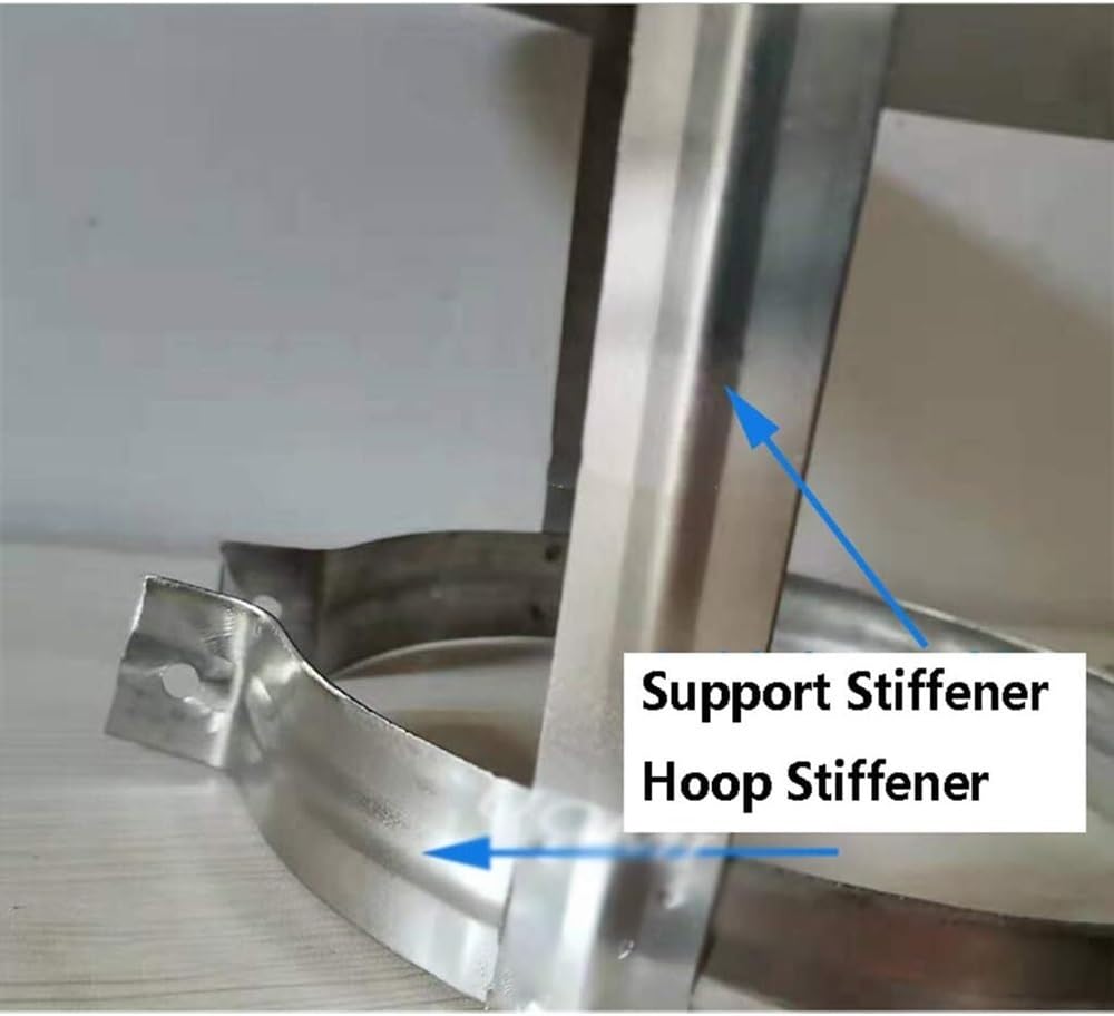 Cappottino regolabile in acciaio inox per ventilazione tetto e protezione dalla pioggia