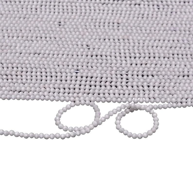 Perles Monalisa 2mm blanches à facettes pour confectionner vos bijoux de mariée