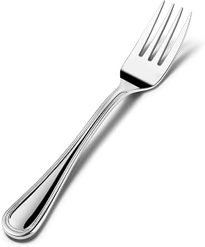 18/10 Stainless Steel Salad Forks,6.75-Inch,Set of 4, Dishwasher Safe | Heavy Duty,Mirror Polish