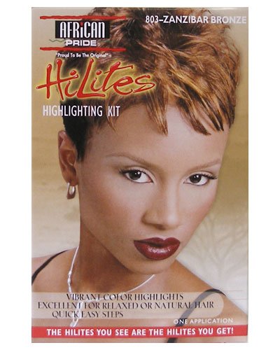 African Pride. HiLites Highlighting Kit: 803 Zanzibar Bronze