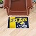 FANMATS 18759 Michigan Wolverines Starter Mat Accent Rug - 19in. x 30in. | Sports Fan Home Decor Rug and Tailgating Mat Uniform Design