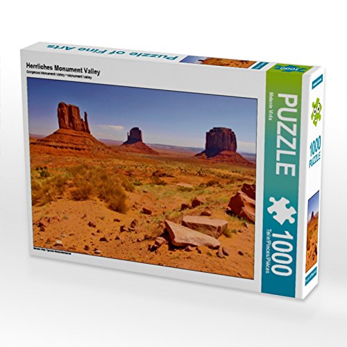 CALVENDO Puzzle Monument Valley 1000 Teile – 64 X 48 Cm Legegröße, Premium-Qualität, Für Erwachsene & Jugendliche