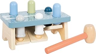 Small Foot Arctic 12448 Knock Game Made of FSC® 100% Certified Wood, Knock Bench for Children, Motor Skills Game from 1 Year