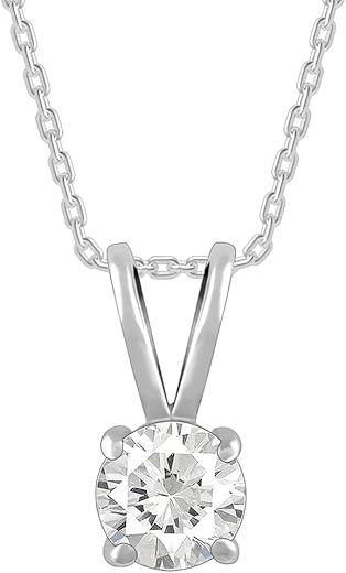 GIVA 925 Anushka Sharma Silver Zircon Pendant with Link Chain | Necklace to Gift Women & Girls | With Certificate of Authenticity and 925 Stamp | 6…