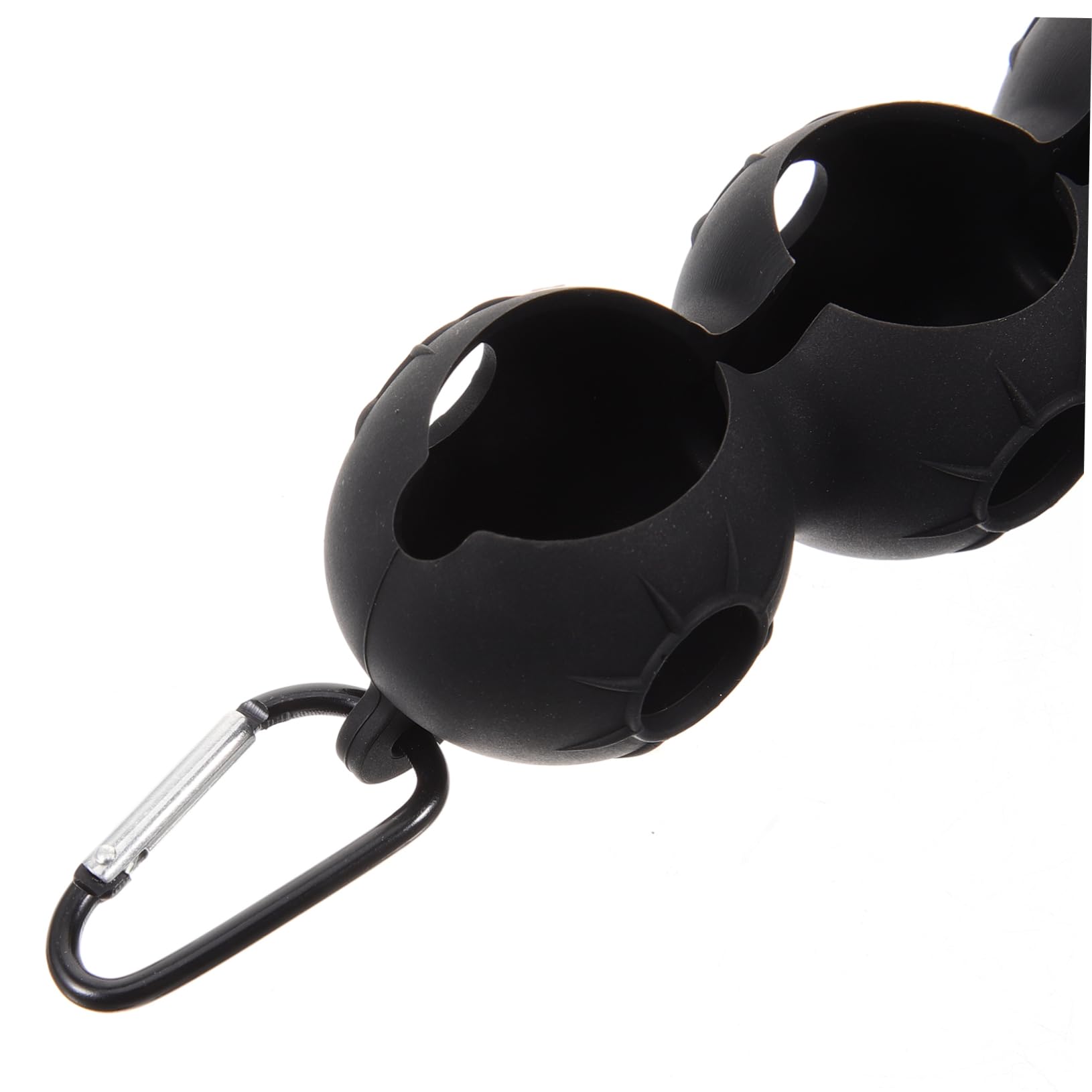 Porte-balles de Golf en Silicone Noir Élastique Résistant Hommes