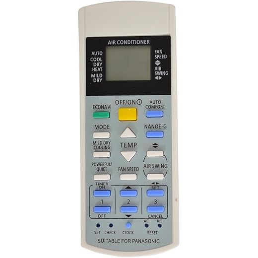 RESORB RE 29B AC Remote Control Compatible for Panasonic Spl