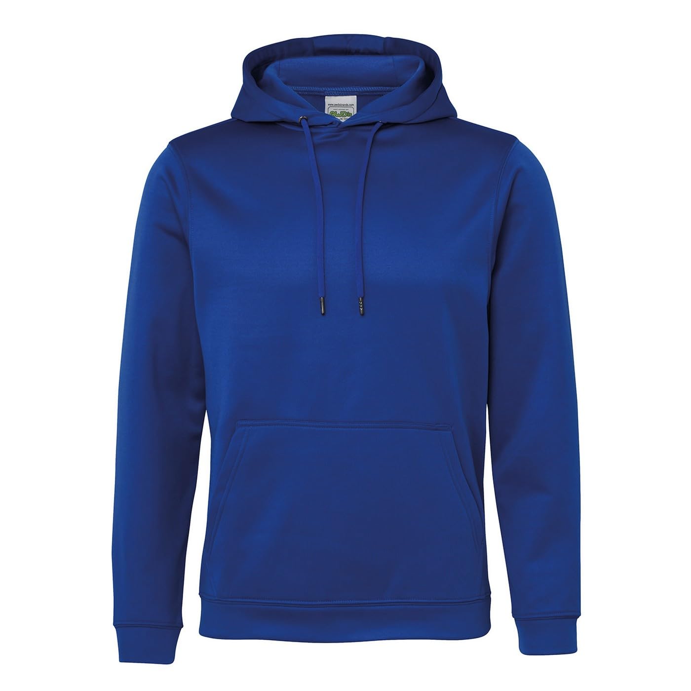 AWDis Men's Sports Polyester Hoodie, Blue (Royal Blue), X-Large