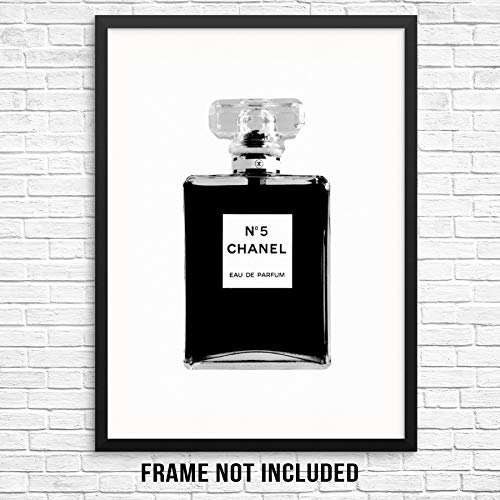 Sincerely, Not Trendy Fashion Designer Perfume Art Print Poster 11x14 UNFRAMED Minimalist Modern