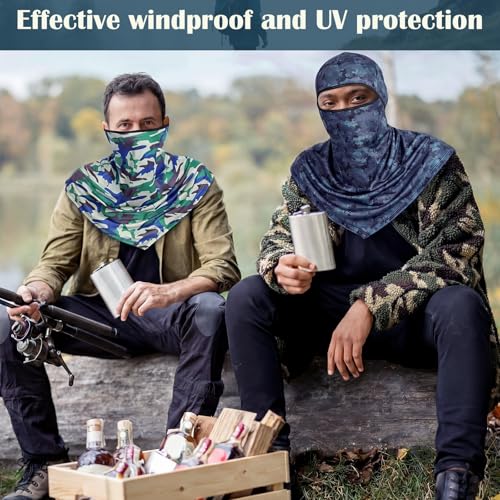 Image of Balaclava Full Face Masks Summer Balaclava Long Face and Neck Cover Breathable Sun Protection for Men Women