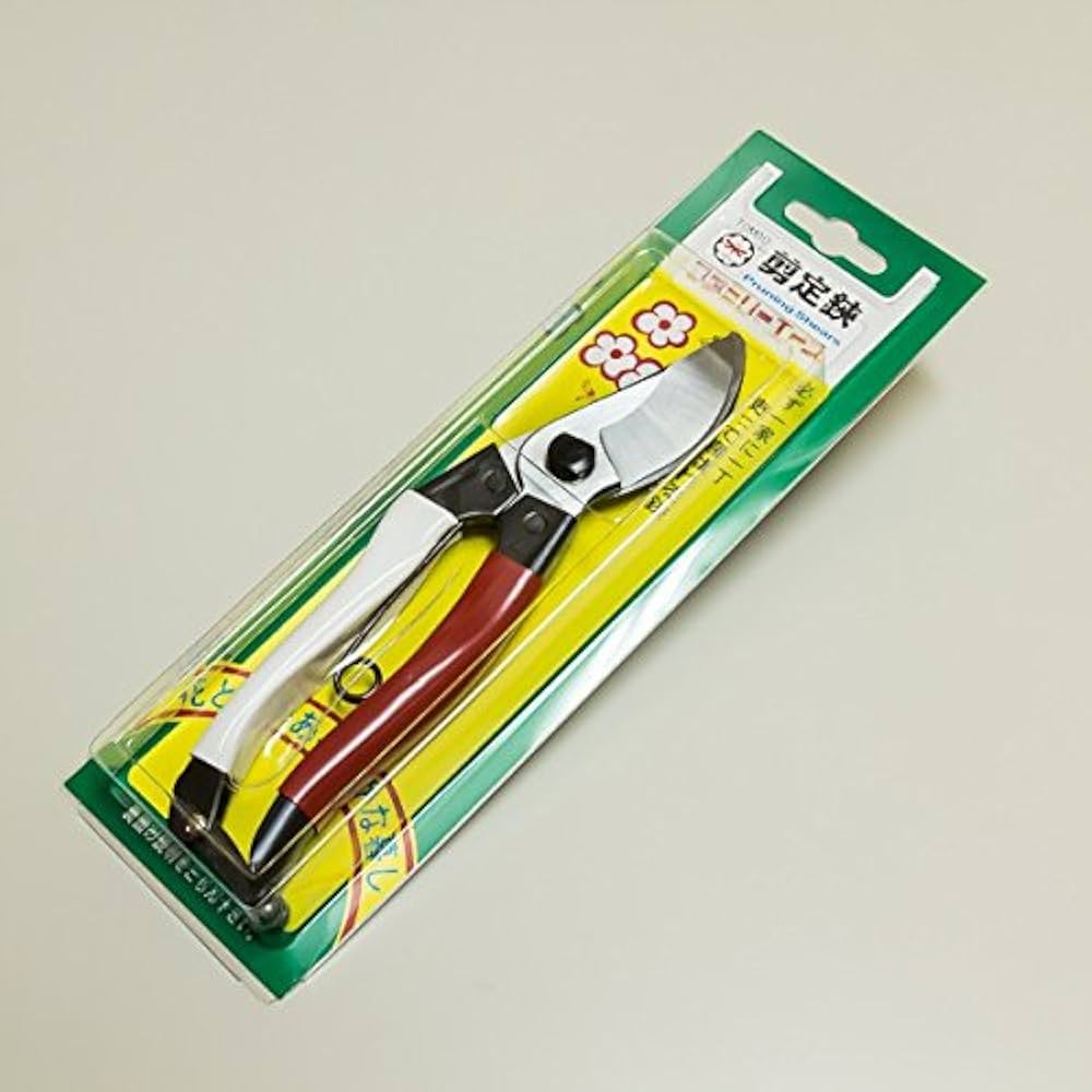 Amazon | 花隈川刈込鋏 赤柄180mm はさみ ハサミ 全鋼+ 家庭用