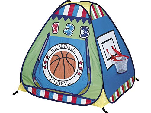 DIVERGARDEN Maisonnette en Toile Panier Basket avec 100 Boules de Couleur,