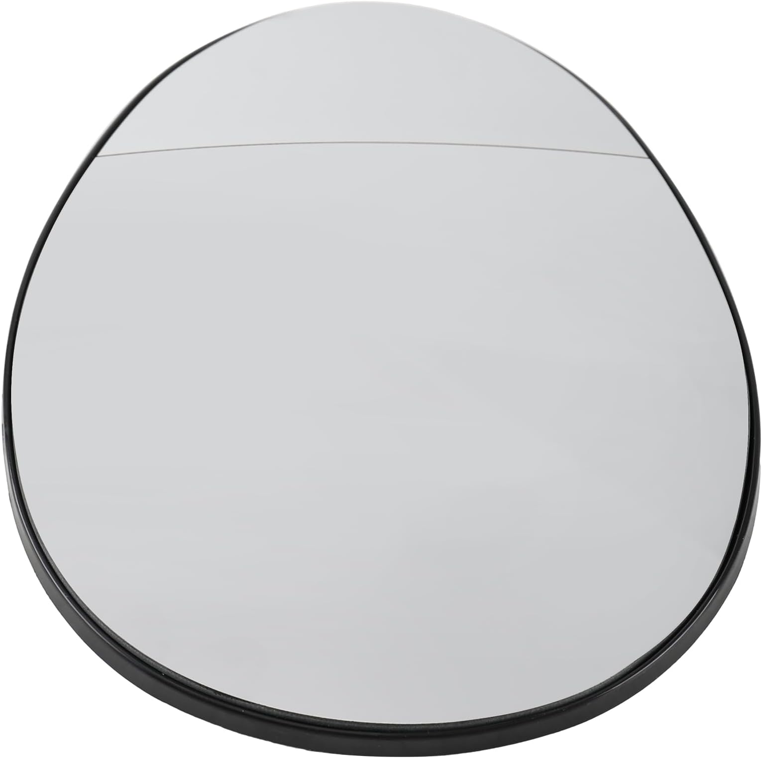Carbhub Passengers Right Side Heated Mirror Glass Compatible with Mini Cooper R55 R56 R57 R58 R59 R60 R61 2007-2015 Car Rearview Mirror Glass with Rear Holder Replace 51162755626 51169803192
