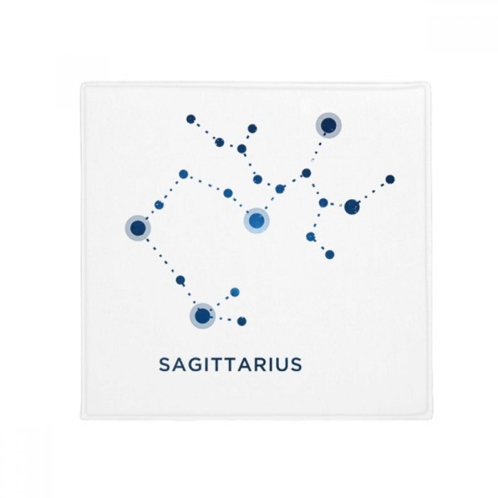 Tapis de sol Sagittaire constellation finition soignée 50x50cm