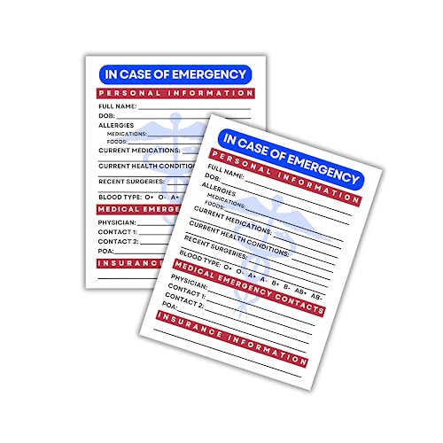 Tarjetas Médicas Magnéticas para Refrigerador 2 unidades miniatura 2