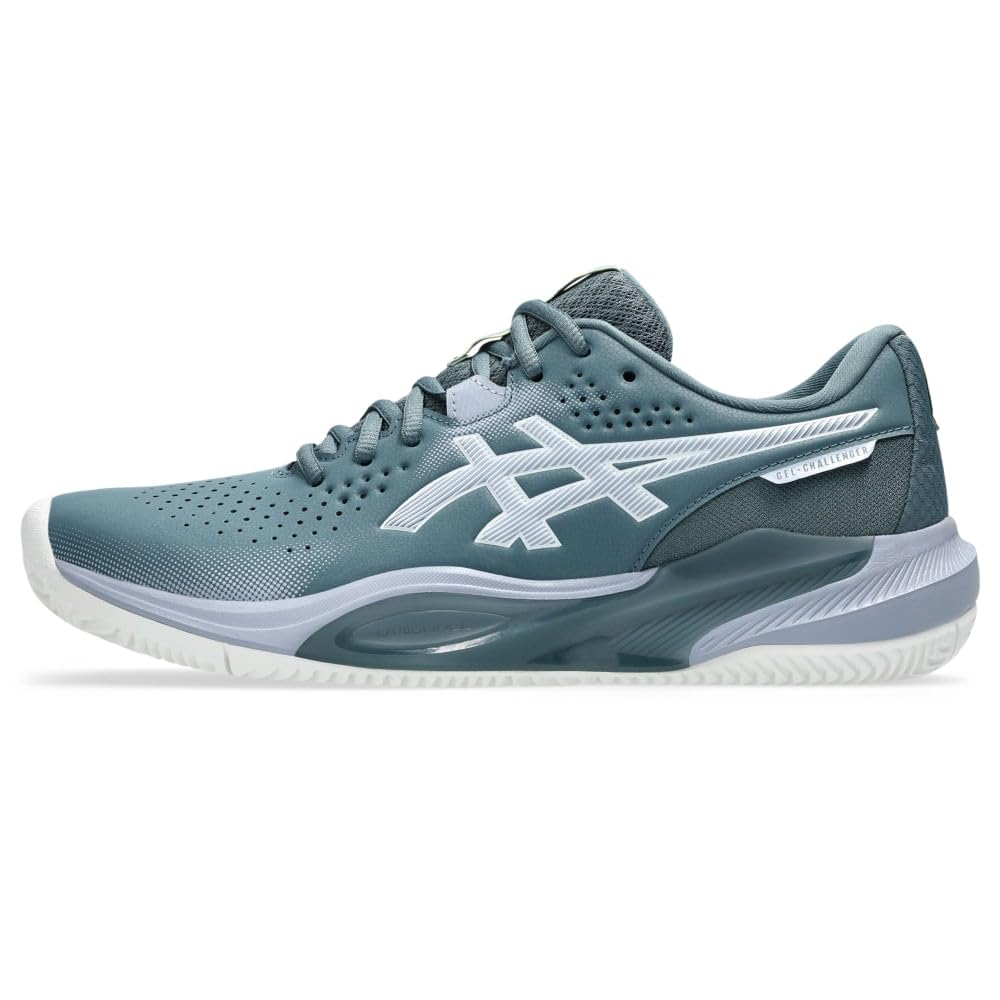 Asics Men's Grey Gel-Challenger 15 Clay Tennis Shoes in Size 8.5, Sports Direct
