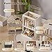 AERCIINC Makeup Organizer with Drawers,Skincare Organizer for Vanity,Large Cosmetic Display Case with Handle,Storage Organizers with Cover and Makeup Brush Holder for Dresser, Bathroom Countertop