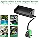 Teich Wasserfall für Gartenteich,Edelstahl Teichwasserfall Set,Teichpumpe mit Wasser Fluss Wasserfälle Kit,Wasserfallfilter Komplettset,Brunnen Wasser Feature (KEIN Licht) (30cm,45W 3000 L/H Pumpe)