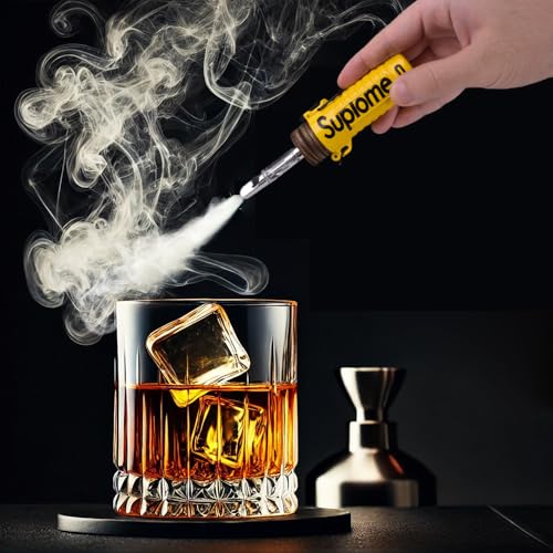 Máquina de humo portátil con control remoto - Diseño compacto en amarillo, ideal para eventos, fotografía y teatro miniatura 5