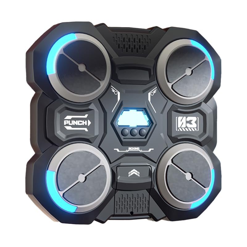 Music Boxing Machine for Kids and Adults, Wall Mounted Bluetooth Punching Trainer with Boxing Gloves โ image 1