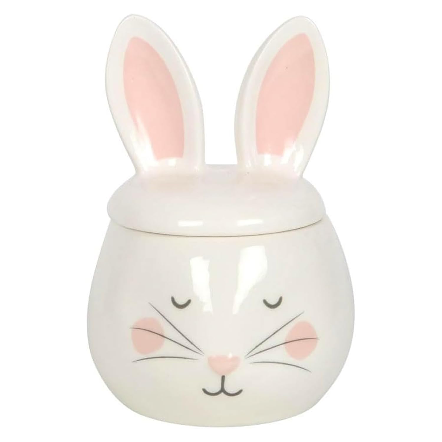 Tech Island White Wax Melt Burner, Bunny Face Ceramic Oil Burners, Wax Melts, Aromatherapy Diffuser, Essential Oil For Diffusers For Home Decor, Air Fresheners, Room Décor