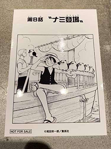 Amazon ワンピース 扉絵ブロマイド 第8話 ルフィ ゾロ 麦わらストア アイドル 芸能人グッズ 通販