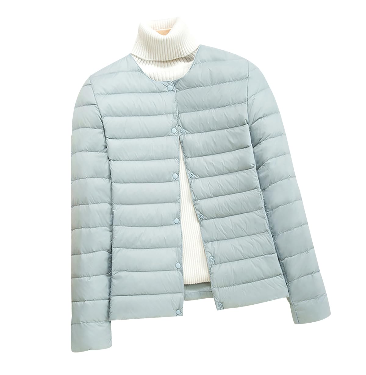 Plumas Ligeros Mujer Chaqueta Plumifero Ultraligero Mujer Abrigo Plumas Plumon Mujer Acolchado Plumífero Ultraligero Mujer Plumiferos Ligero Mujer Cazadora Plumas Mujer Puffer Down Jacket Women