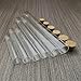ocpcrn Glass Test Tubes with Cork Stoppers,Lab Glass Test Tubes with Cork Stoppers Round Bottom Multiple Sizes Pack of 20(12x75mm)