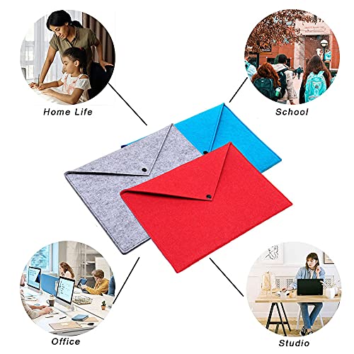 4PCS Borsa Portadocumenti Espandibile A4, Cartella...