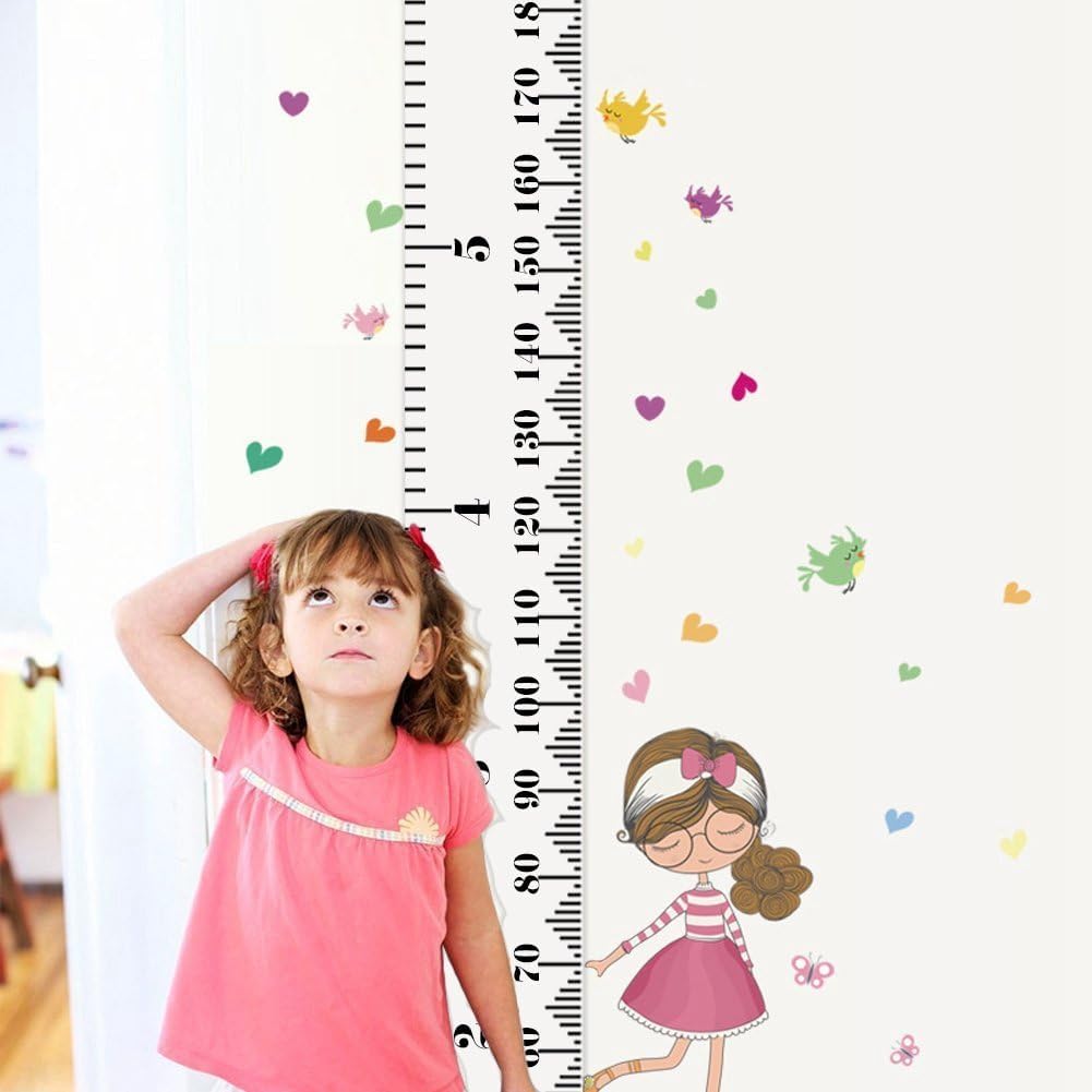 Toise Enfant Mural Tableau De Hauteur Règle De Mesure Suspendu