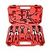Price comparison product image AllRight 9 Pcs Hose Clamp Pliers Clip Removal Set Automotive Tool in Case