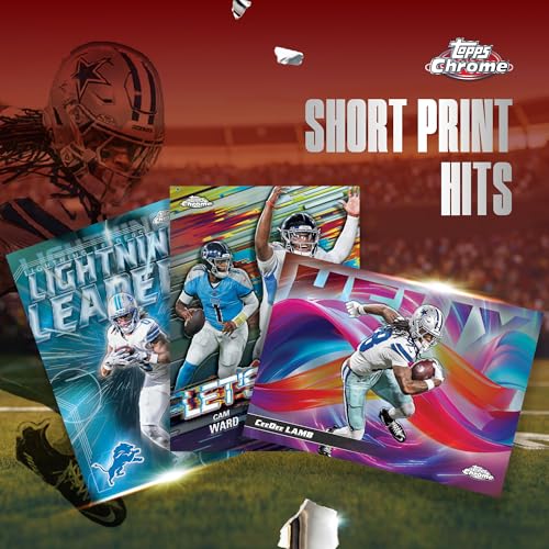Image of 2025 Topps Chrome Football - Factory Sealed - Mega Box