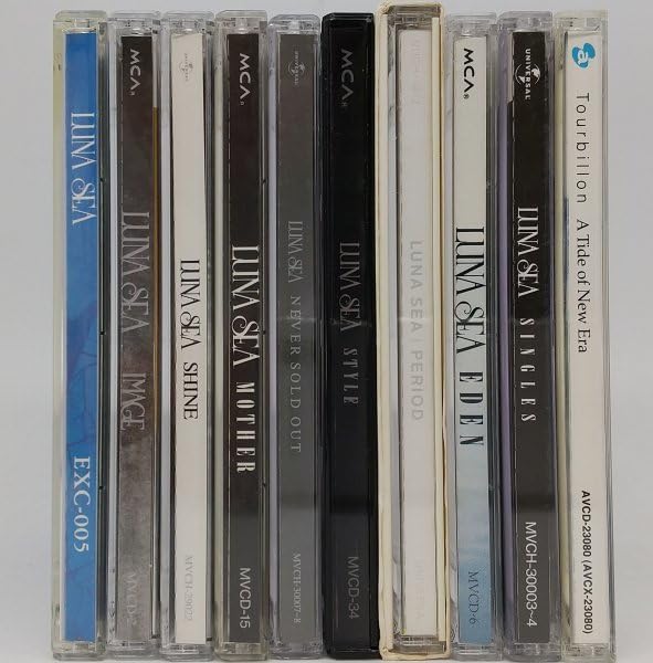 Amazon.co.jp: 【LUNA SEA】Tourbillon アルバム CD まとめて 10枚