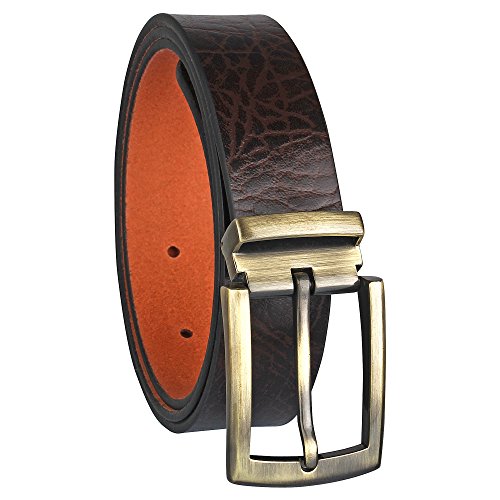 ZORO formal/casual black genuine leather belts for mens- 1 year g...