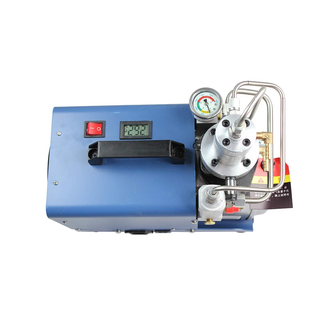 Wysokociśnieniowa pompa sprężarki powietrza PCP kompresor 300 bar 4500 psi 1800 W pompa wysokociśnieniowa