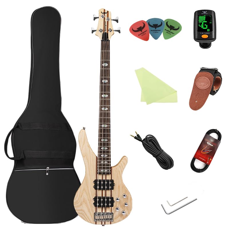 Amazon | Bullfighter エルムベース初心者セット4弦/5弦 Electric 