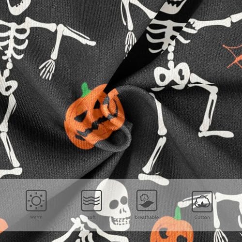 Halloween Dancing Skeletons Girls Underwear Toddler 2t Cotton Girl Panties Cute Bright Undies Kids Briefs3