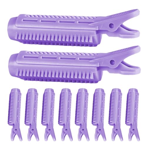 Horquillas para el cabello, pinzas para el cabello con volumen | 10 pinzas para la raíz del cabello para volumen | rulos para cabello largo y corto | volumen instantáneo | portátil