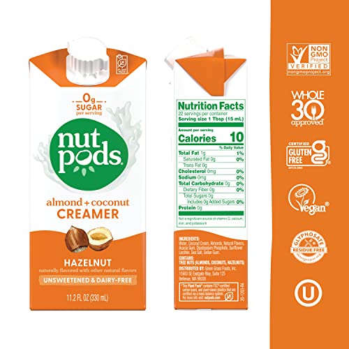 nutpods Hazelnut Creamer