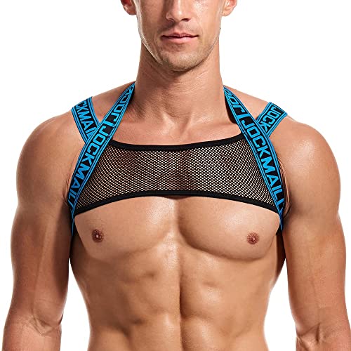 JOCKMAIL Harness Men Strap Men Shoulder Bondage Strap Chest Strap Belt Elastic Belt3