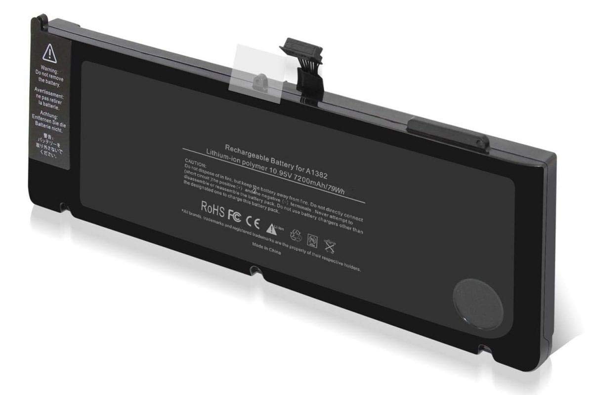 TravisLappy Replacement Laptop Battery for A1382 A1286 [Core i7 MB Pro 15 inch] - [Compatible with Early 2011 Late 2011 Mid 2012] (B09X1NGF17) Amazon Price History, Amazon Price Tracker