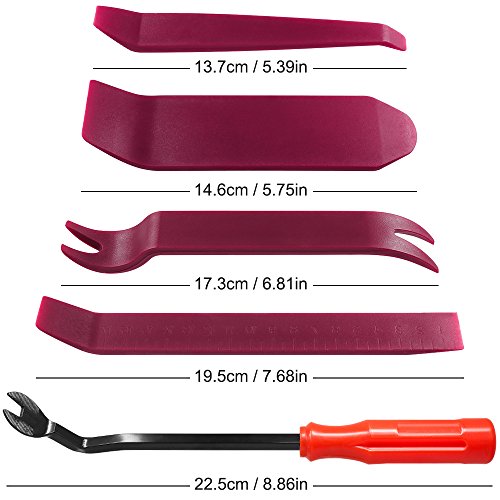 5pcs Kit Auto Trim Removal Werkzeug Türverkleidung