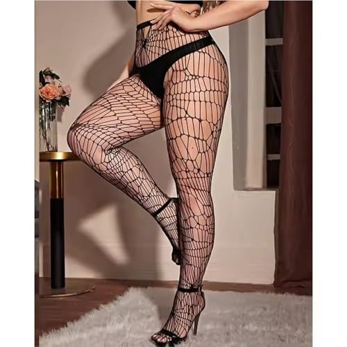 Image of DRESHOW 6 Pack Fishnet Garter Belt Stocking Suspender Pantyhose Tights Thigh High Pantyhose