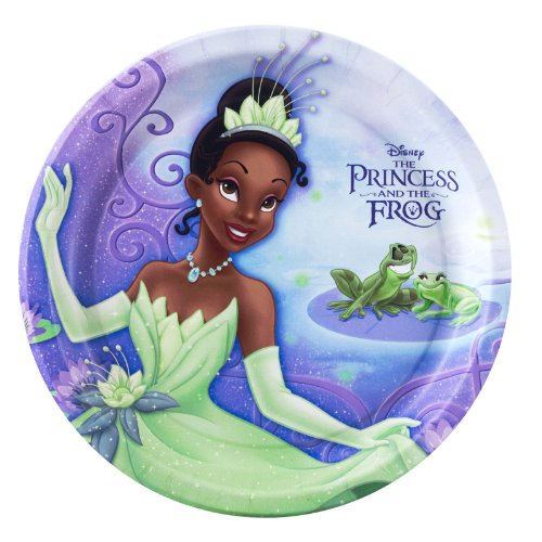 The Princess and the Frog Dessert Plates