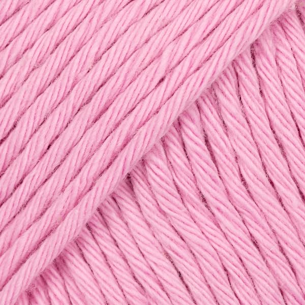 100% Cotton Knitting and Crochet Yarn, 4 or Medium, Aran Weight, Drops Paris, 1.8 oz 82 Yards per Ball (70 Cherry Blossom)