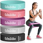 Fabric Resistance Bands for Working Out - Booty Bands for Legs -Glutes Training for Women and Men - Exercise Bands for Squats, Yoga, Physical Therapy -Home Gym Fitness